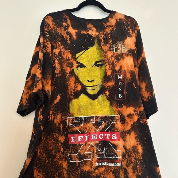 Tops - Hand Screen Printed Bjork Shirt